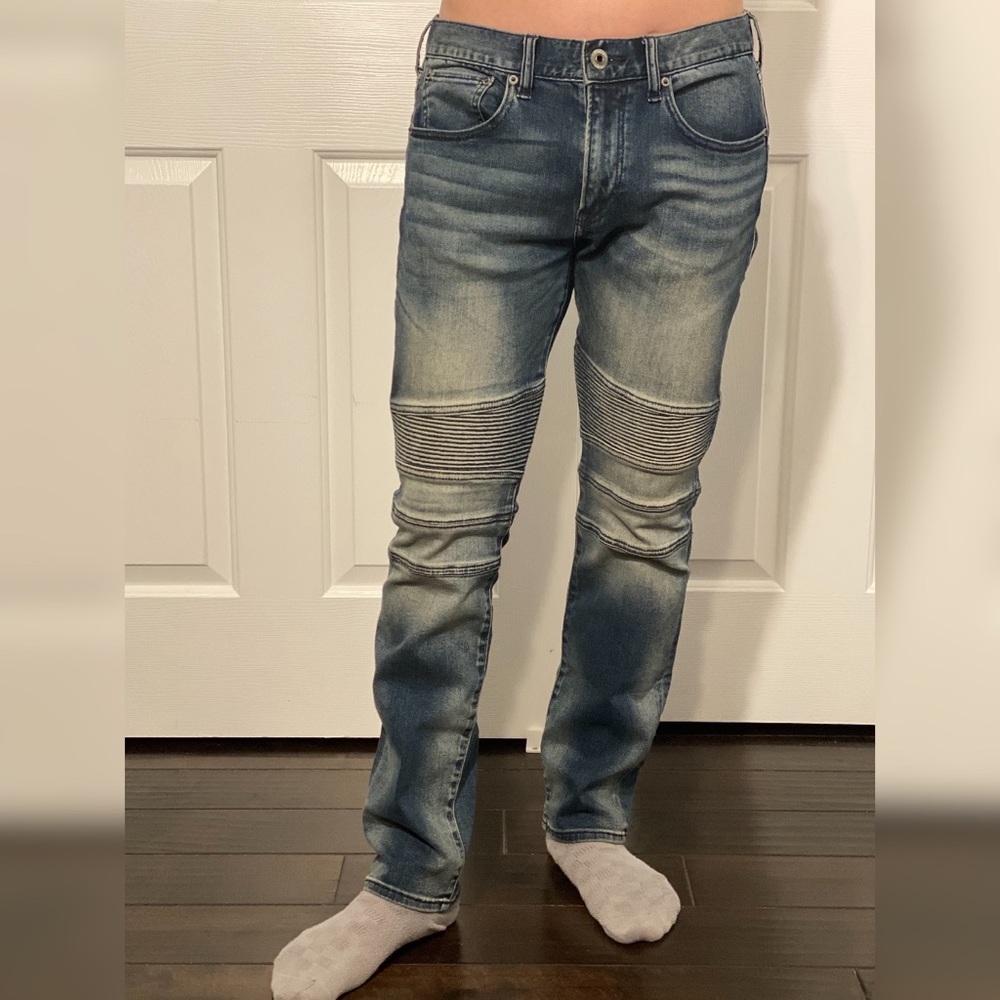 EXPRESS Moto Skinny Jeans (Sz 32)
